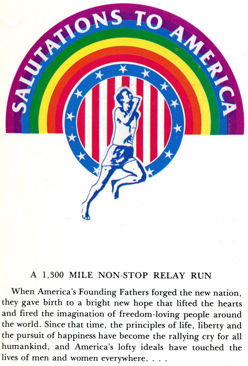 Salutations to America: A 1,300 Mile Non-Stop Relay Run